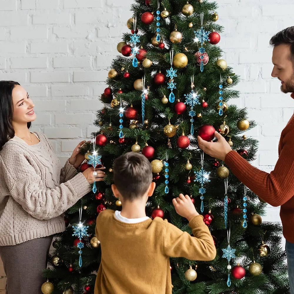 Adornos Para Arbol De Navidad De Colgante De Acrílico 36 Pcs - Imagen 2