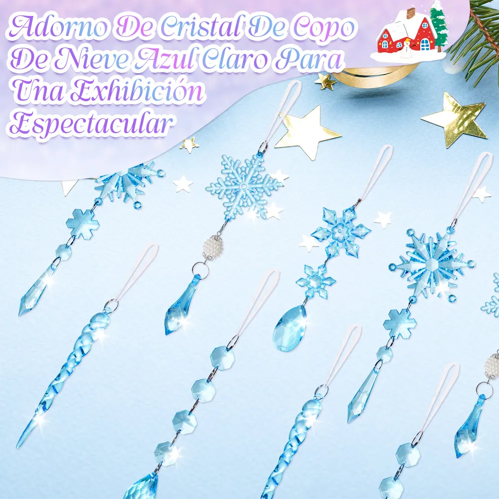Adornos Para Arbol De Navidad De Colgante De Acrílico 36 Pcs - Imagen 4