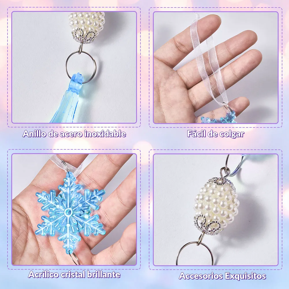 Adornos Para Arbol De Navidad De Colgante De Acrílico 36 Pcs - Imagen 5